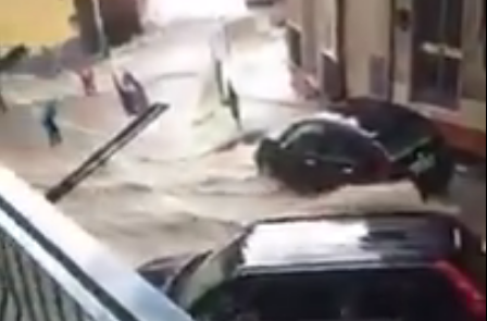 Allerta temporali in Sicilia,  nel Catanese una bomba d'acqua a Bronte