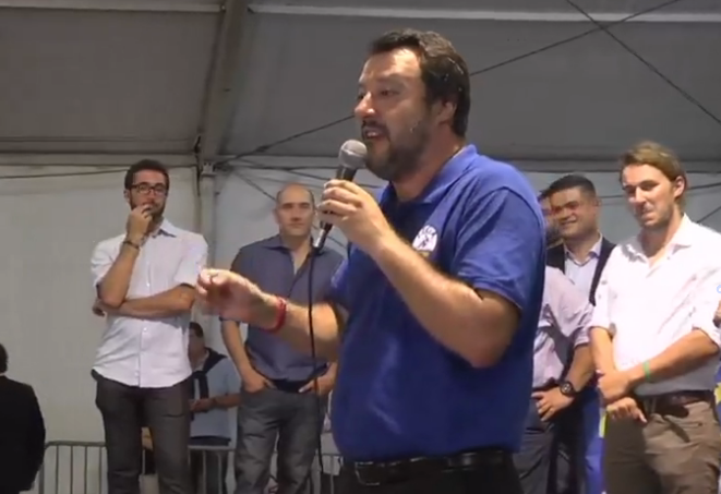 Salvini indagato dai Pm di Agrigento e lui replica:vergogna