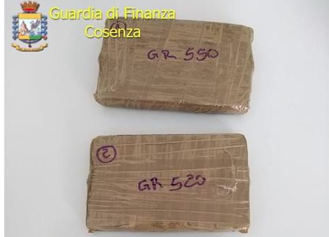 Due donne di Taranto arrestate in Calabria con più di un chilo e mezzo di cocaina