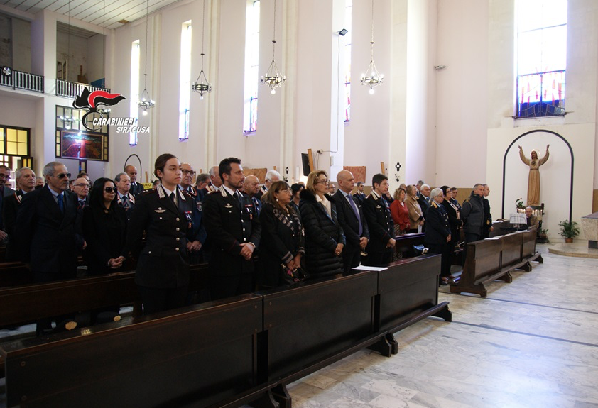 Carabinieri, celebrata 'Virgo Fidelis' a Ragusa e Siracusa