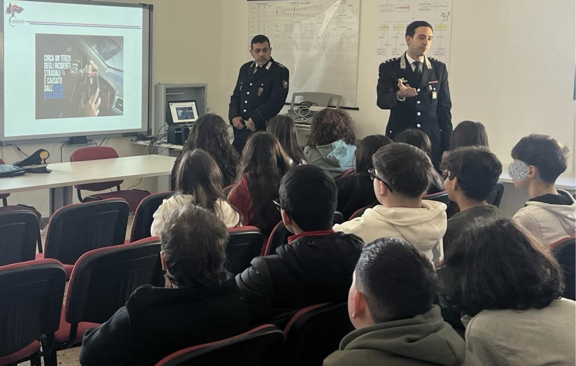 Legalità, carabinieri incontrano studenti del Pellico di Pachino
