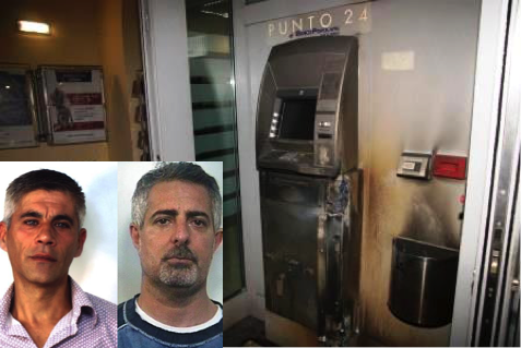 Catania, tentano di scassinare un bancomat ma vengono fermati e arrestati