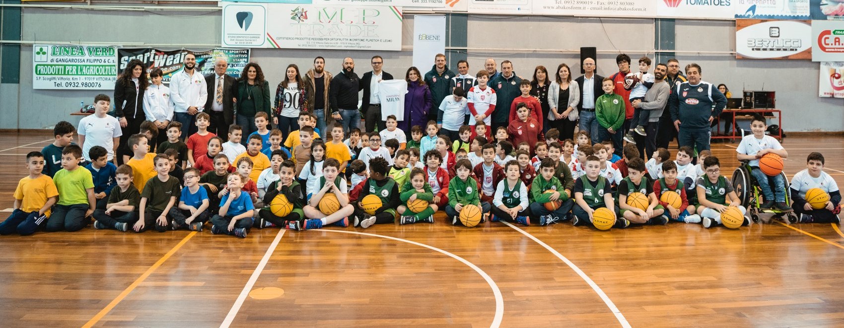 Vittoria, inaugurato il programma nazionale "Sport senza barriere" promosso da Fondazione Milan