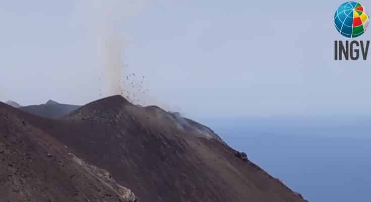 Ingv: terminata l'attività vulcanica  dello Stromboli