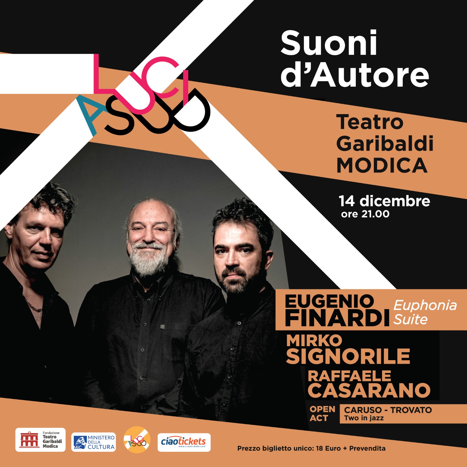 Modica, suoni d'autore: al teatro Garibaldi il 14 concerto di Eugenio Finardi