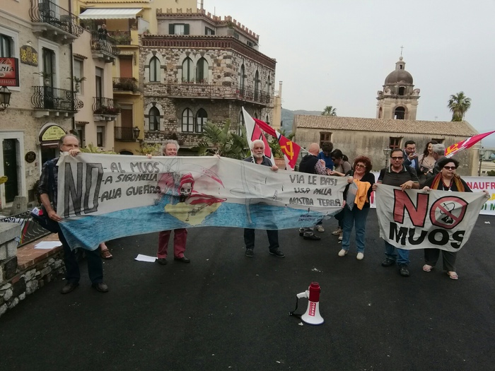 Manifestazione anti G7 a Taormina, anche "No Muos" in piazza