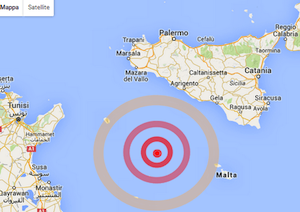 Scossa di terremoto avvertita nelle province di Siracusa e Ragusa