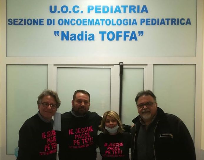 Da Rosolini a Taranto per portare 'sorrisi' ai bambini del reparto Nadia Toffa