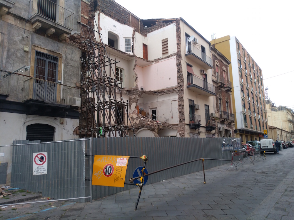 Catania, più di un anno dall'esplosione in via Crispi: "Ancora tutto uguale"