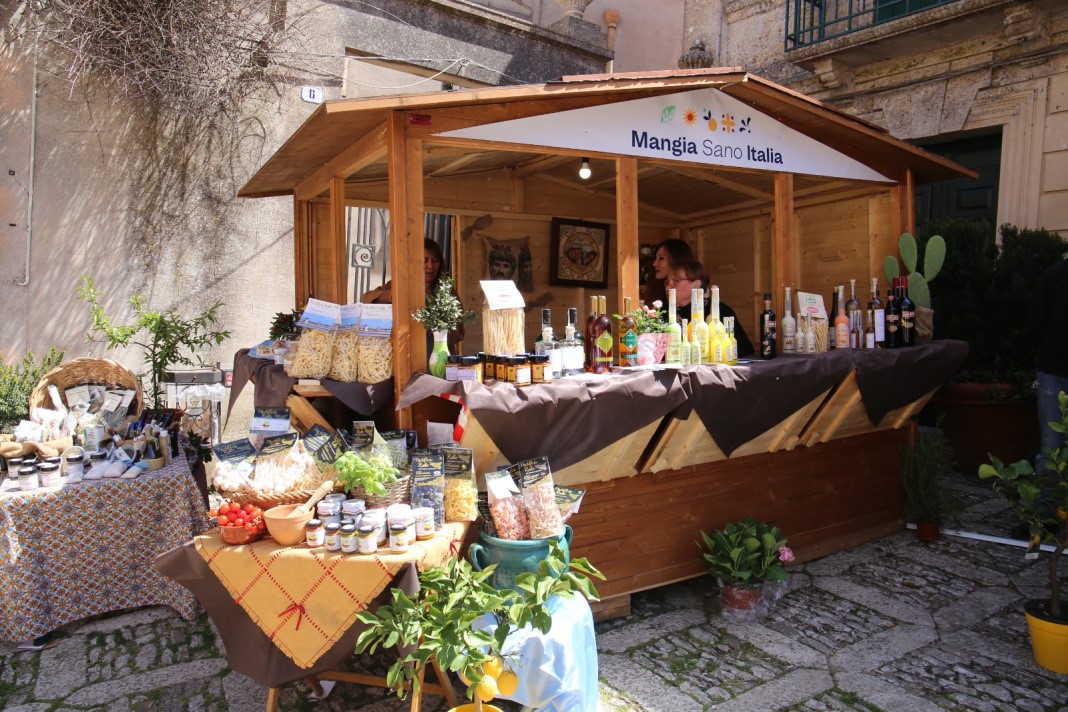 “Mangia Sano Italia” fino al 1° maggio a Erice Expo Village di prodotti gastronomici