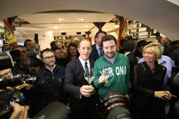 Governo, Salvini esclude incontro con Di Maio al Vinitaly