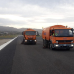 La cenere dell'Etna, ripulita la pista  dell'aeroporto di Reggio Calabria
