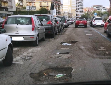 Più di 450  mila euro stanziati per la manutenzione delle strade di Catania