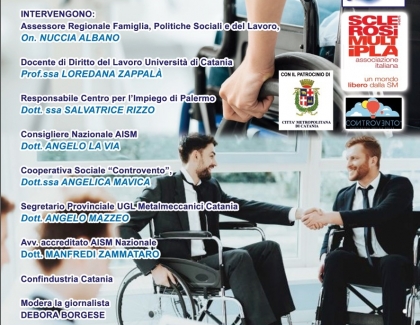 Catania, alle Ciminiere convegno organizzato dalla Ugl su disabilità e lavoro