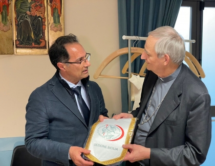 Siracusa, il segretario nazionale Ucsi incontra il cardinale Matteo MariaZuppi