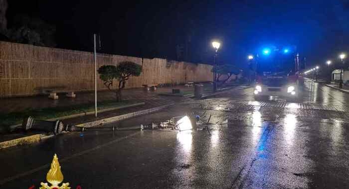 Forti piogge in Calabria, gravi danni nel Reggino